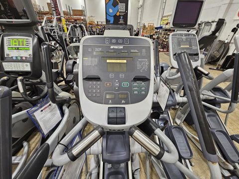 Precor EFX 835 Elliptical w/Converging Crossramp + P30 Console-USED