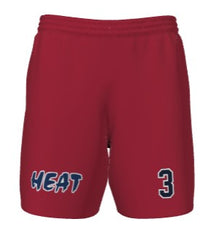 Heat Fastpitch -Champro Juice JMSS4 Sublimated Multi-Sport Loose Pocketed Short with 7" Inseam