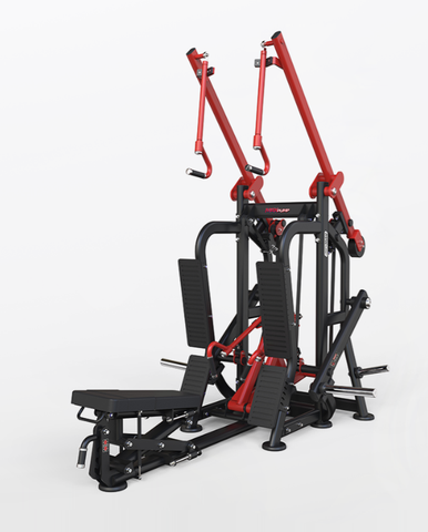 MaxPump A7034 Lat Pulldown and Long Row Superset