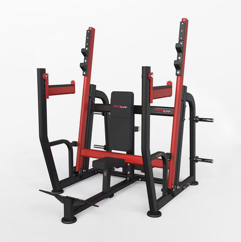 MaxPump Safety with Pivot Shoulder Press Bench
