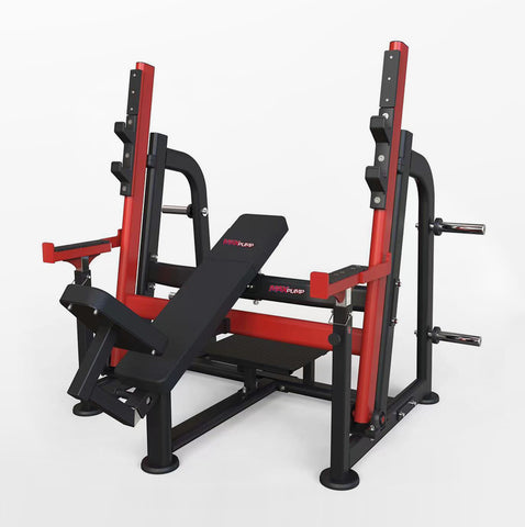 MaxPump Safety with Pivot Incline Bench