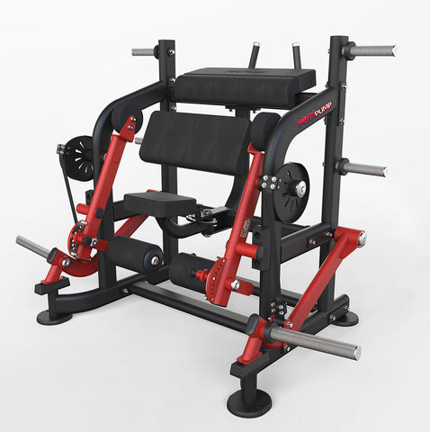 MaxPump Plate Loaded Iso Kneeling Leg Kurl