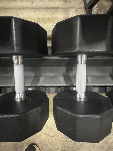 SMW Signature Series Urethane 10-Sided Dumbbell Set 5-75lb (1200lbs)