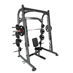 Fitness Products Direct Smith Machine Silver Frame