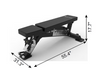 BodyKore G704 Commercial Adjustable Bench 3 x 3