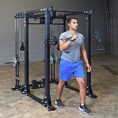 Body Solid GPR400 Power Rack with GPRFTS Functional Trainer