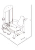 BodyKore GR639 Isolation Series Leg Curl/Leg Extension Combo
