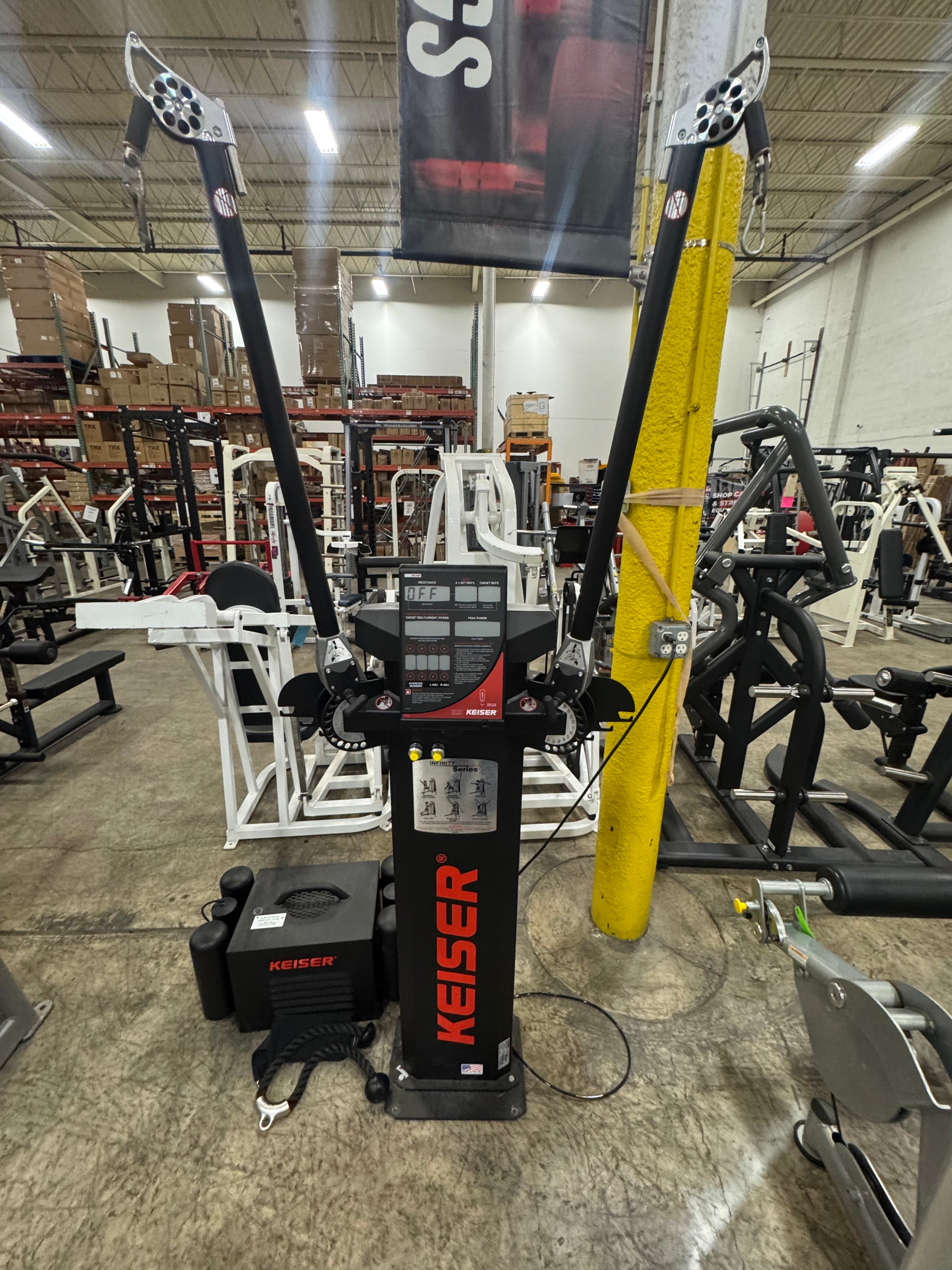 Keiser Functional Trainer with Compressor-USED – Show Me Weights ...