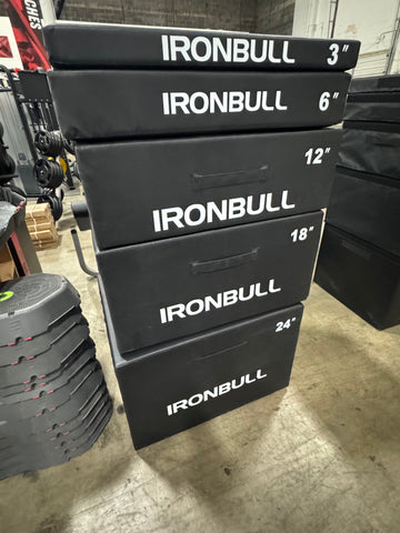Iron Bull Stackable Soft Plyo 3", 6", 12", 18", 24"
