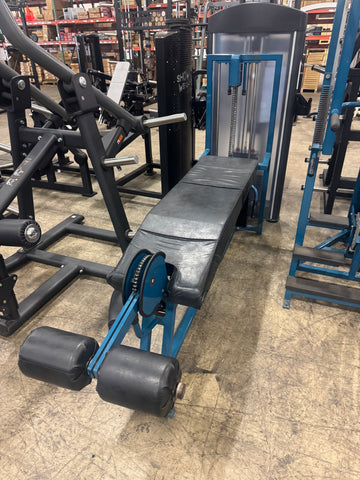 Nautilus Gen 1 OG Center Driven Chain Prone Lying Leg Curl-USED