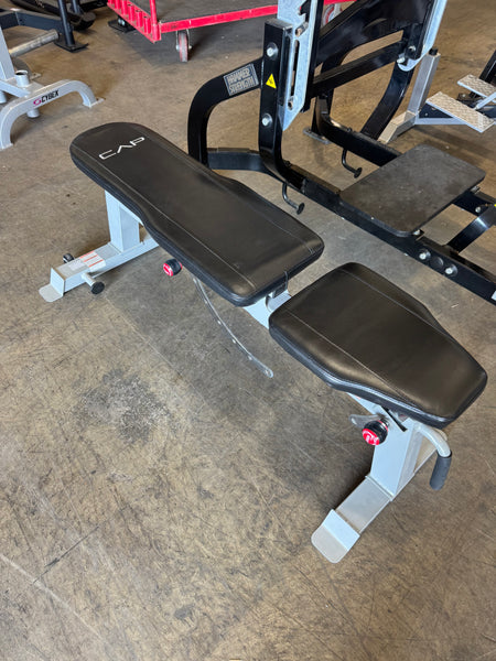Cap Barbell Deluxe Adjustable Bench-USED