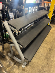 Matrix Magnum 3-tier Flat-tray Dumbbell Rack Model A688-USED