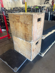 Wood Plyo Box 20" x 24" x 30"-USED