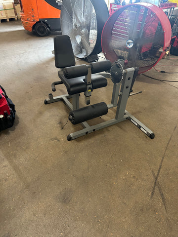 Body-Solid Seated Leg Extension Leg Curl - Used