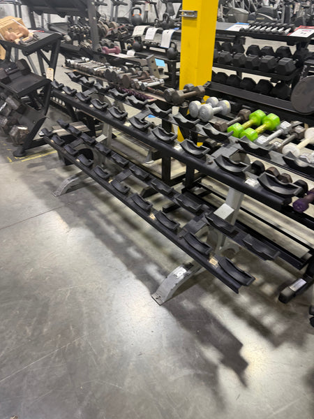 TKO Two Tier Saddle Dumbbell Rack-USED