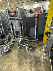 Cybex VR1 Seated Leg Extension Silver Frame Black Upholstery - Used (CLEARANCE)