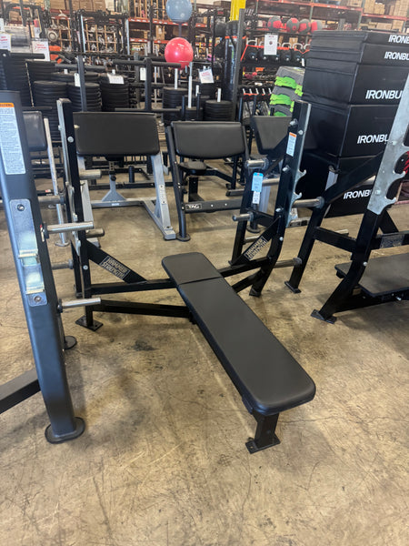 Hammer Strength Olympic Flat Bench-USED