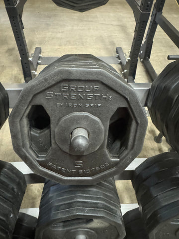Group Strength by Iron Grip 1" Cast Plates-USED