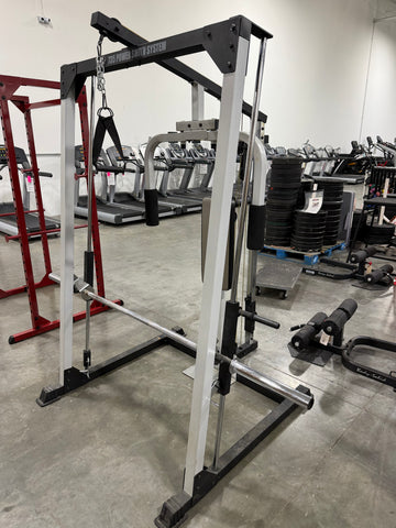Strength Gear Smith Machine/Lat Combo W/Bench-Used (As Is)
