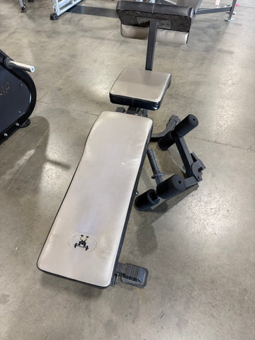 Strength Gear Smith Machine/Lat Combo W/Bench-Used (As Is)