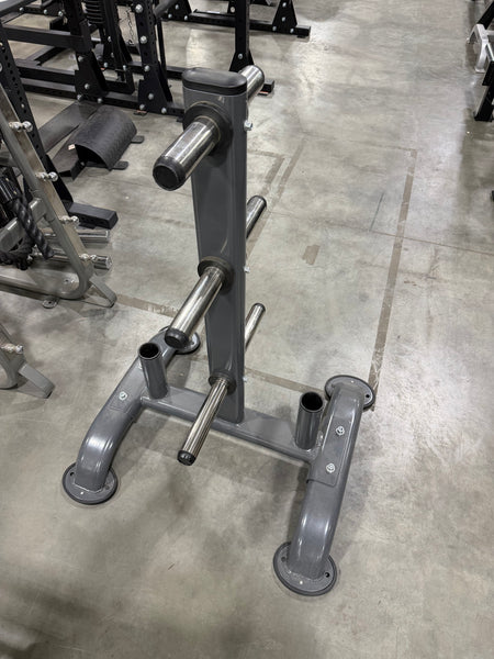 Fitness Products Direct (FPD) Olympic Plate Tree Silver Frame -USED