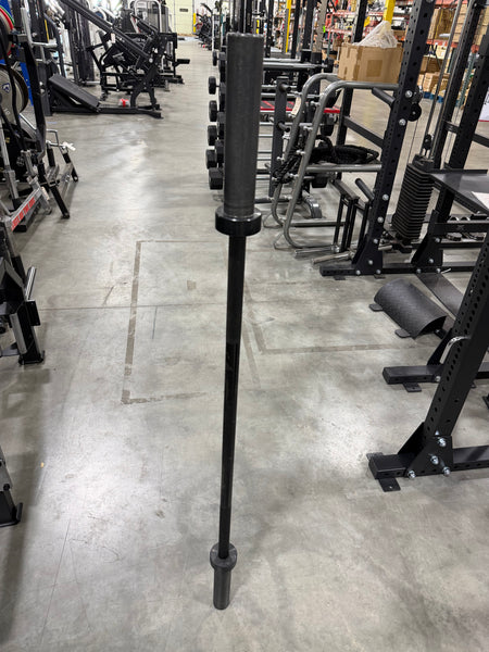 Solid Bar Fitness Black Oxide 5' Training Bar 30lbs -Used Con