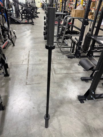 Solid Bar Fitness Black Oxide 5' Training Bar 30lbs -Used Con