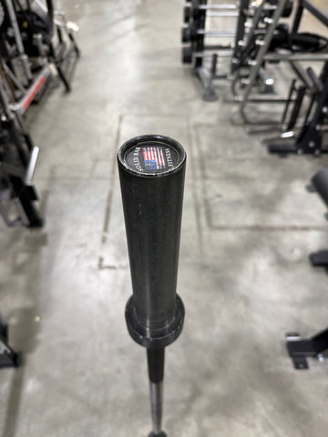 Solid Bar Fitness Black Oxide 5' Training Bar 30lbs -Used Con