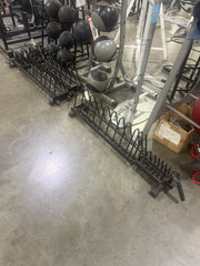 York Barbell Horizontal Weight Plate Rack Full Set-USED