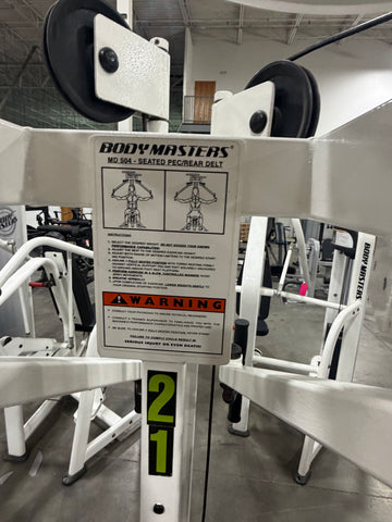 BodyMasters MD 504 Seated Pec/Rear Delt USED