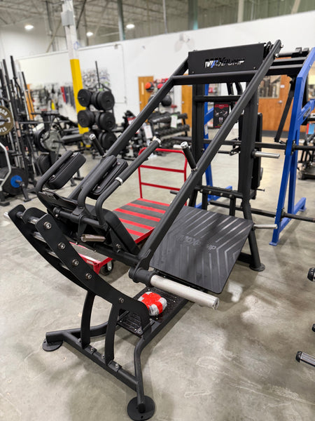 MaxPump A7081 Plate Loaded Double Track Squat