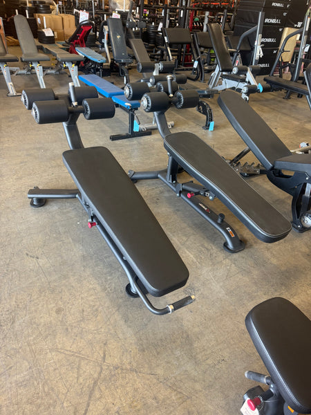 SMW Commercial Ab/Crunch Bench Black