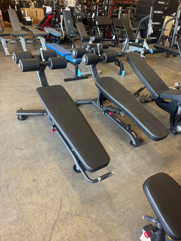 SMW Commercial Ab/Crunch Bench Black