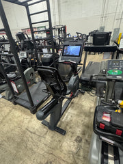 Star Trac 4 Series Recumbent Bike w/15" Embedded Display - Black