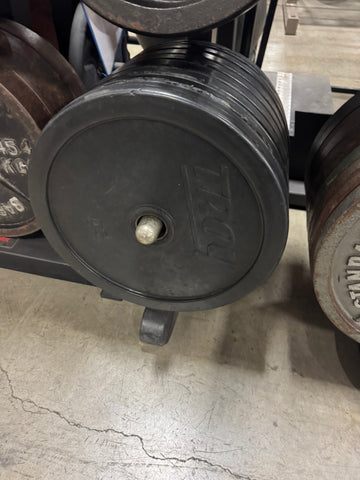 Used Rubber Encased Olympic Plates (Pairs)