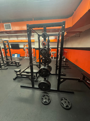 Legend Fitness Performance Series Double Half Rack-USED