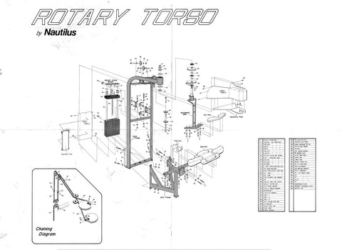 Nautilus 1st Gen Rotary Torso I-USED
