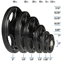 Body Solid Rubber Grip Olympic Plates