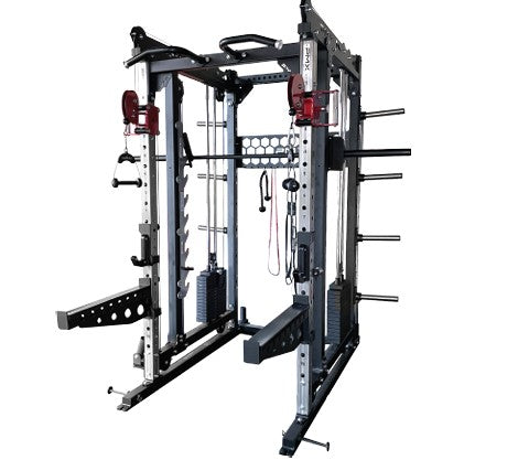 ProMaxima USA Made PMX-MFT Multi-Functional Training System Half Rack ...
