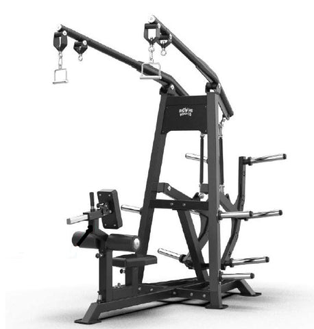 SMW Plate-Loaded Adjustable Lat Pulldown Machine (QALPM93)