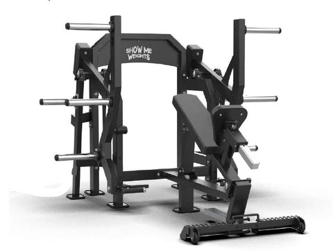 SMW Plate-Loaded Extreme Row Machine (QIRM92)