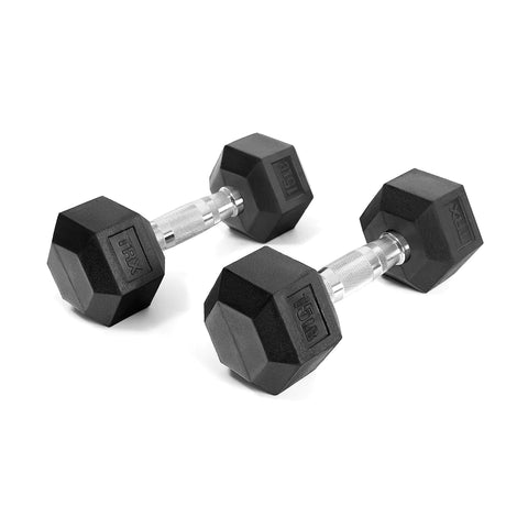 TRX Discounted Rubber Hex Dumbbells