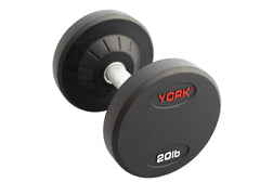 York Barbell Pro Style Rubber Encased Dumbbells (PAIRS)