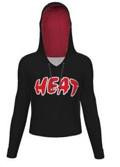 HEAT APPAREL-Champro Juice Women's Fleece Cropped Hoodie JFLHC1 with Sublimated Heat Logo & Customization