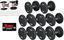 York Barbell Pro Style Rubber Encased Dumbbells (PAIRS)