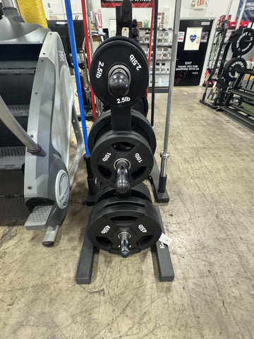 SMW Signature Series Urethane 245lb Grip Plate Set