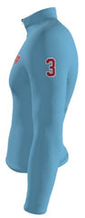 HEAT FASTPITCH -Champro JFLQ8 Juice Sublimated 1/4 Zip Long Sleeve Pullover Men's/Youth