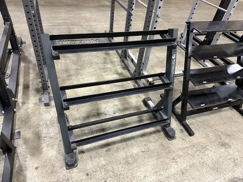 Used Iron Grip 3 Tier Dumbbell Rack