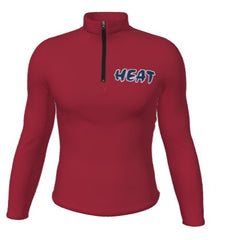 HEAT FASTPITCH -Champro JFLQ8 Juice Sublimated 1/4 Zip Long Sleeve Pullover Men's/Youth