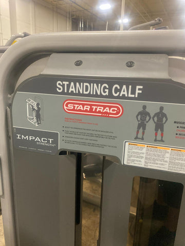 Star Trac Impact Standing Calf Raise - Used